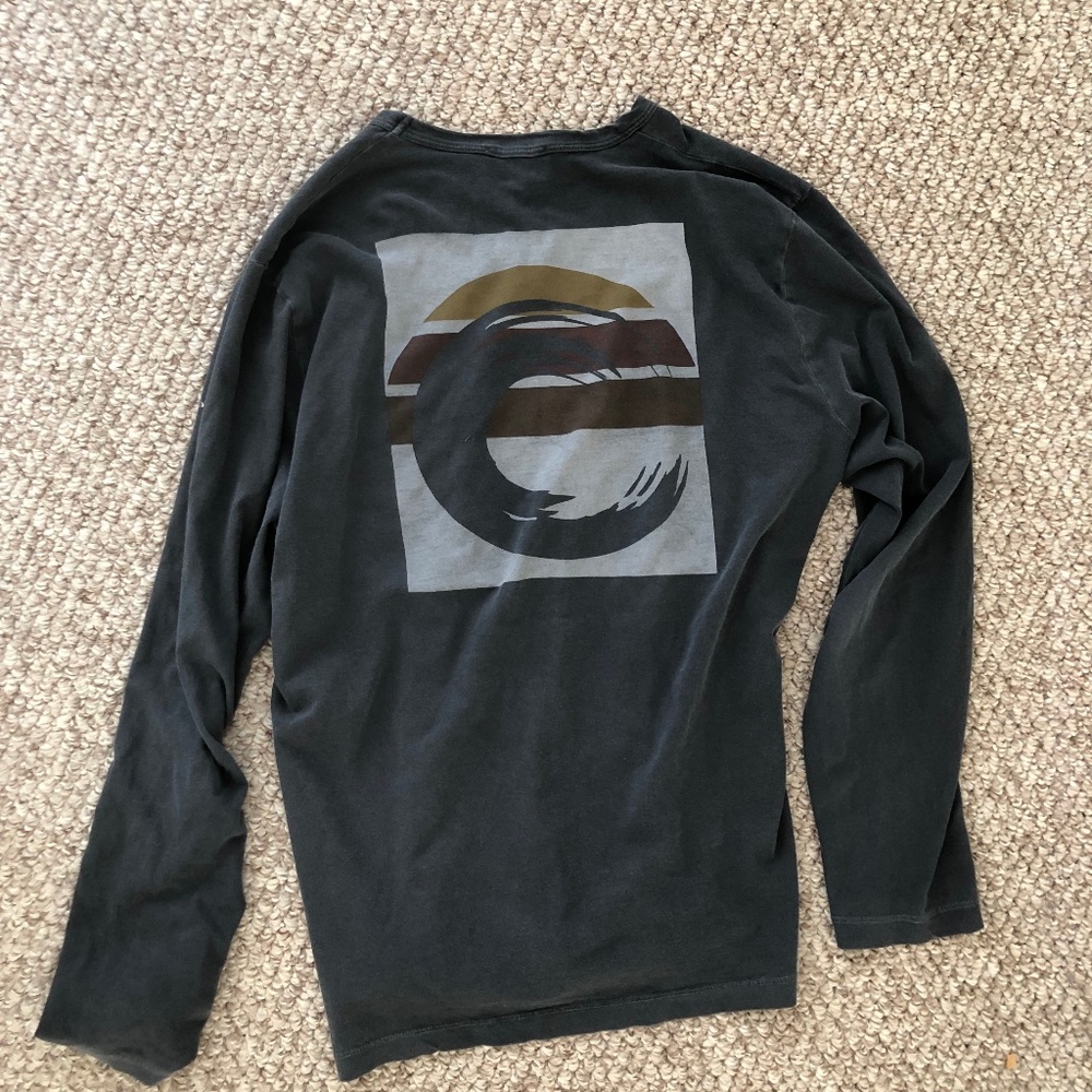 James Perse wave graphic T